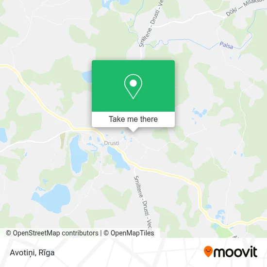 Avotiņi map