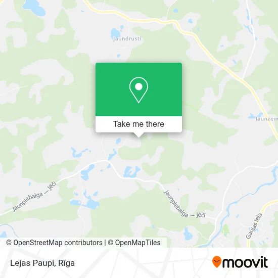 Lejas Paupi map