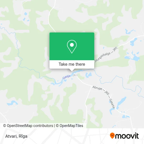 Atvari map