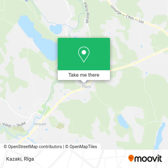Kazaki map