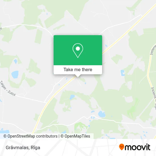 Grāvmalas map