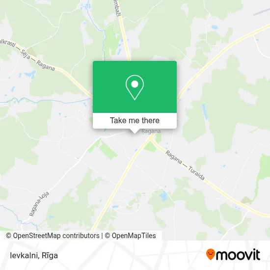 Ievkalni map