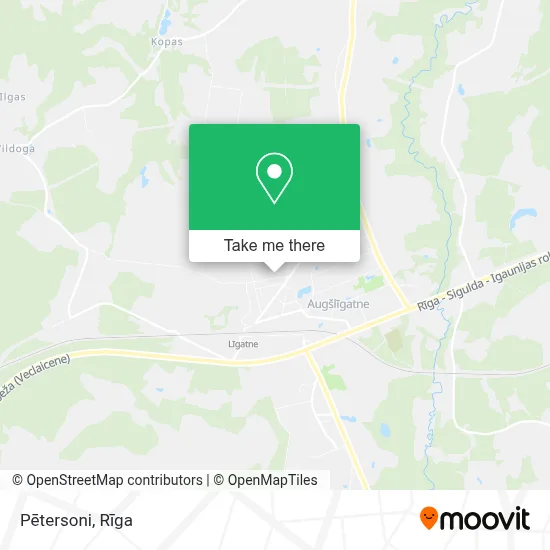 Pētersoni map