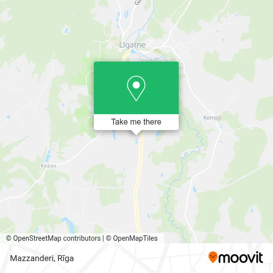 Mazzanderi map