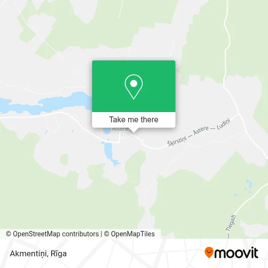 Akmentiņi map