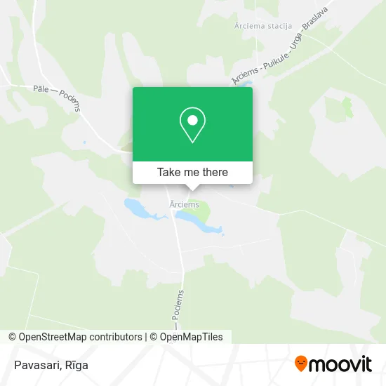 Pavasari map