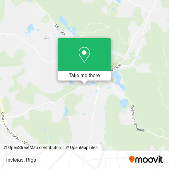 Ievlejas map