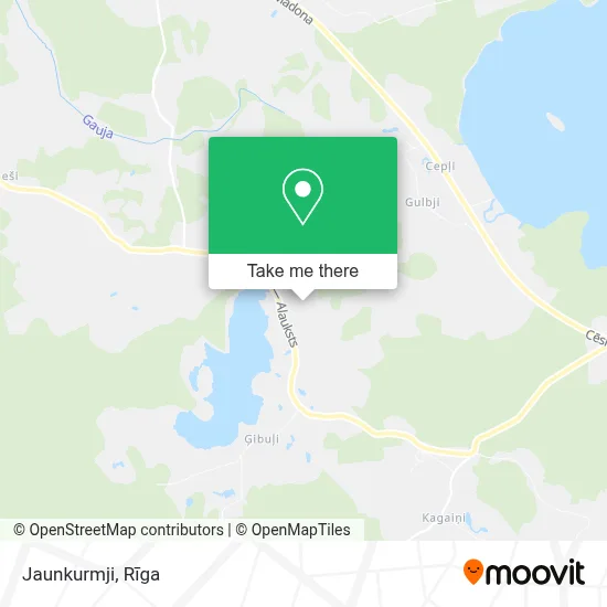 Jaunkurmji map