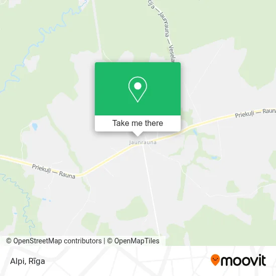 Alpi map