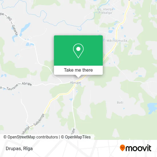 Drupas map