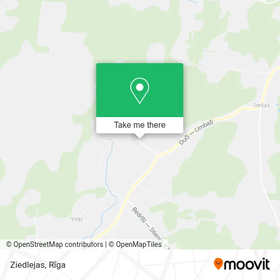 Ziedlejas map