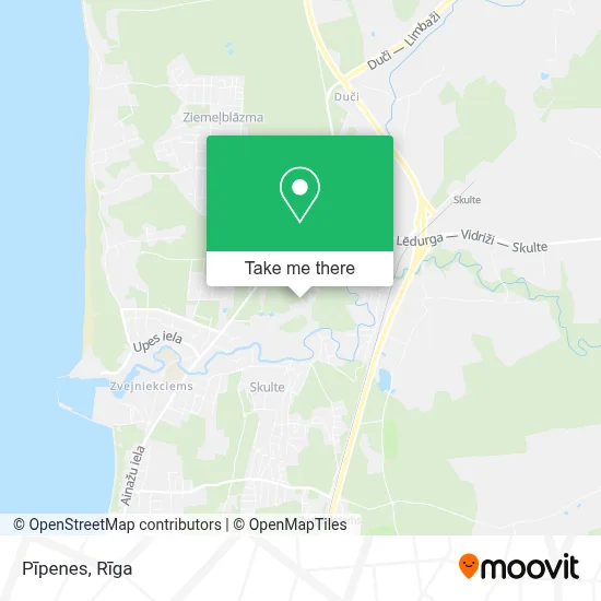 Pīpenes map
