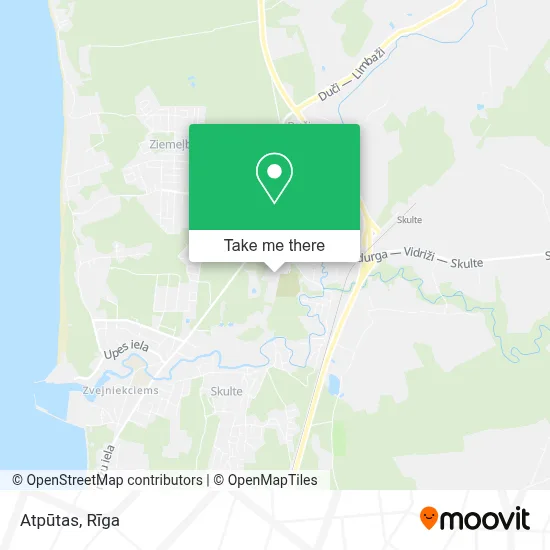 Atpūtas map