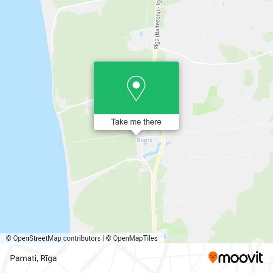 Pamati map