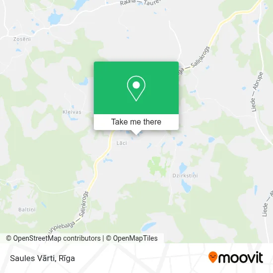 Saules Vārti map