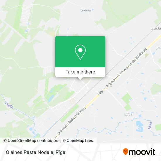 Olaines Pasta Nodaļa map