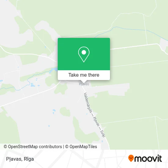 Pļavas map