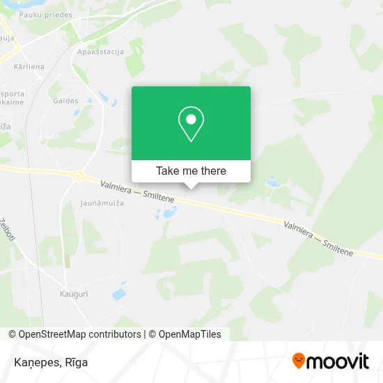 Kaņepes map