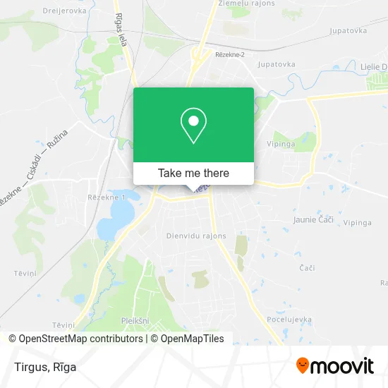 Tirgus map