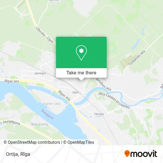 Ortija map