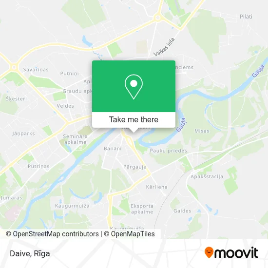 Daive map