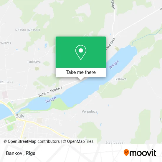 Bankovi map