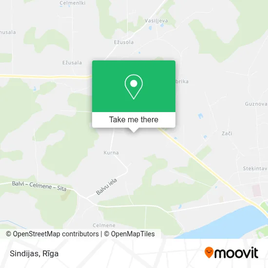 Sindijas map