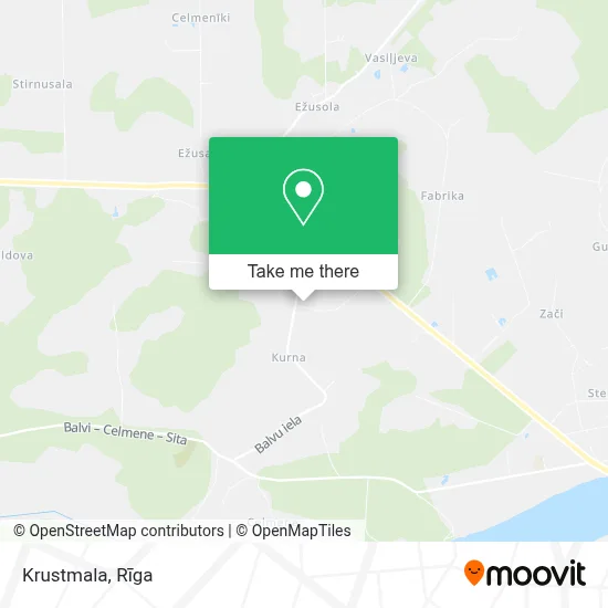 Krustmala map