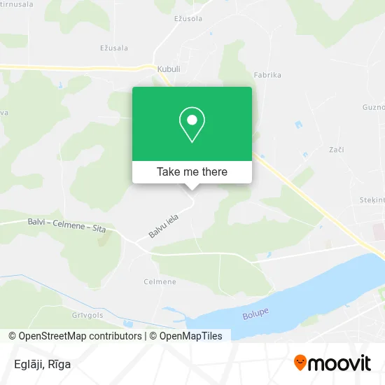 Eglāji map