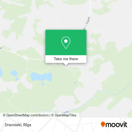 Dravnieki map