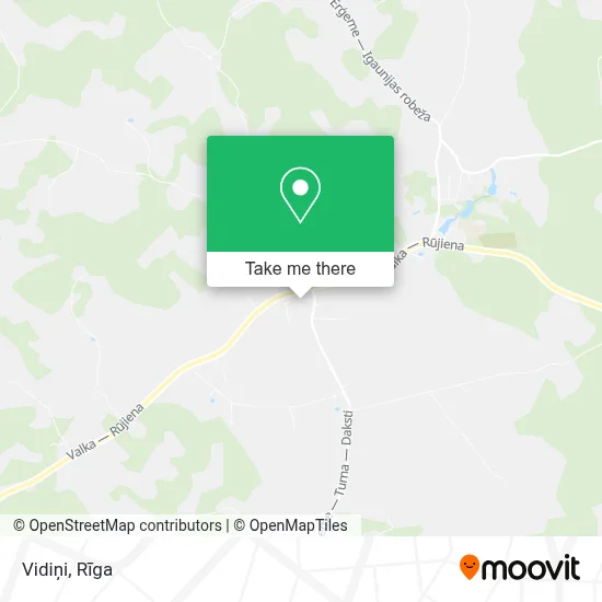 Vidiņi map
