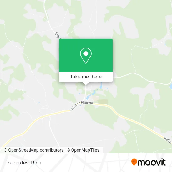 Papardes map