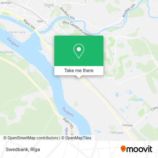 Swedbank map