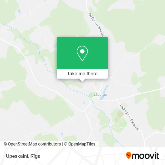 Upeskalni map
