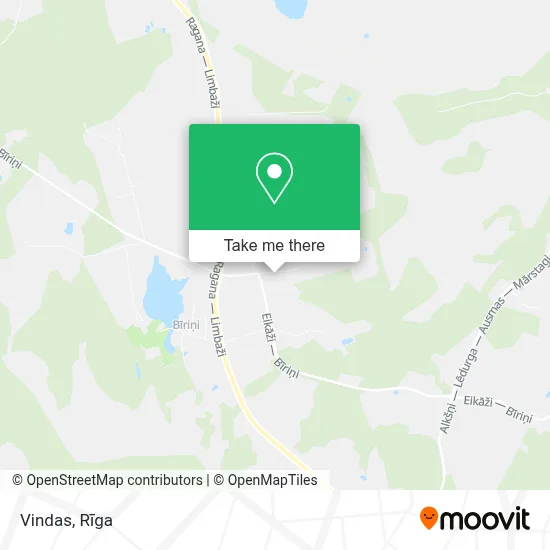 Vindas map