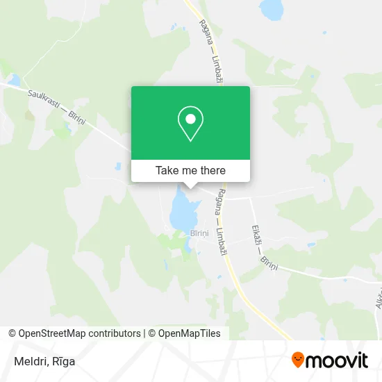 Meldri map