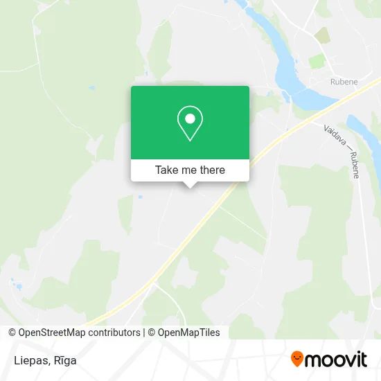Liepas map