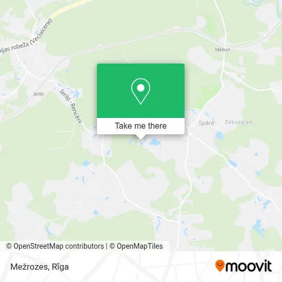 Mežrozes map