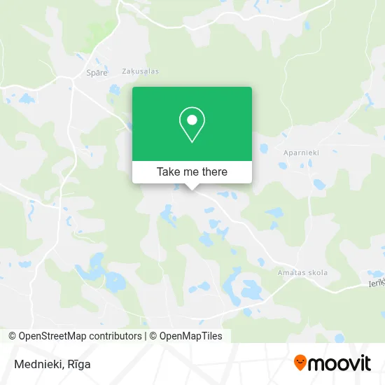 Mednieki map