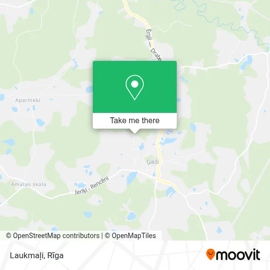 Laukmaļi map