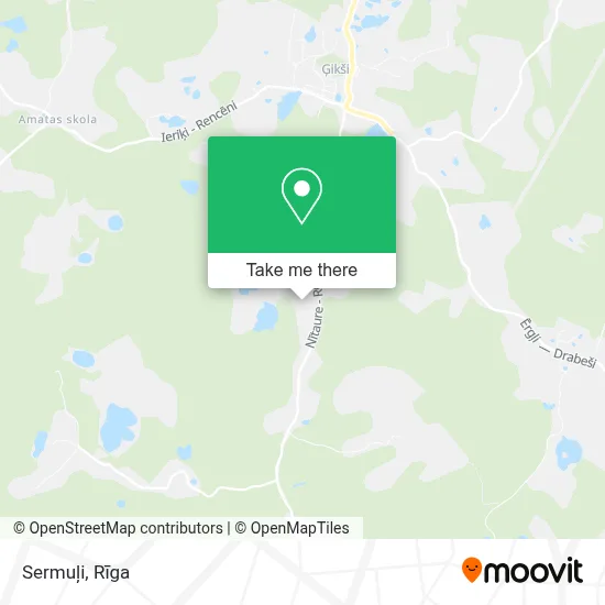 Sermuļi map