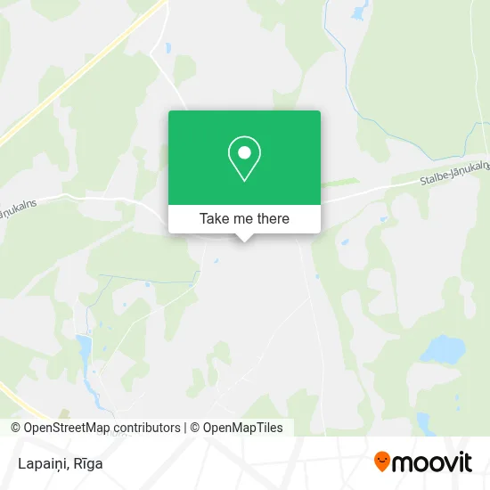 Lapaiņi map