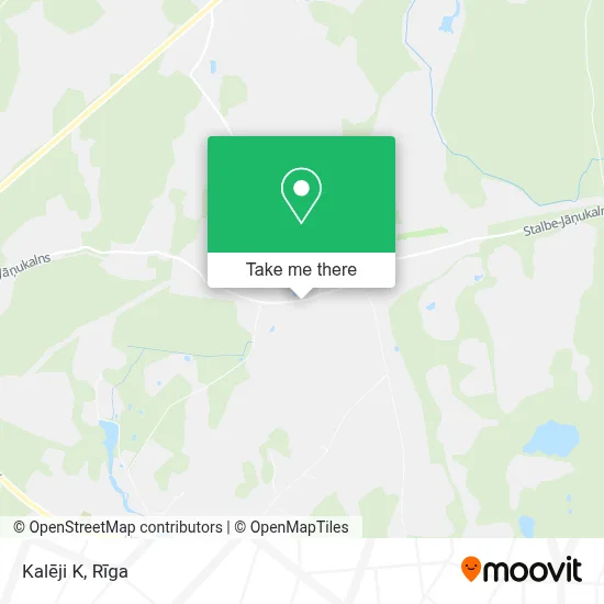 Kalēji K map
