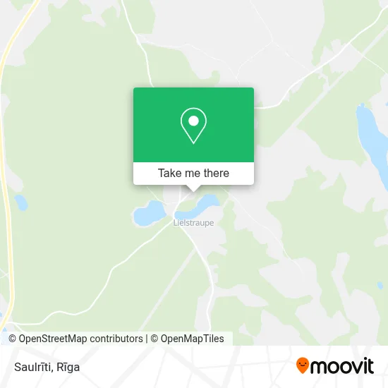 Saulrīti map