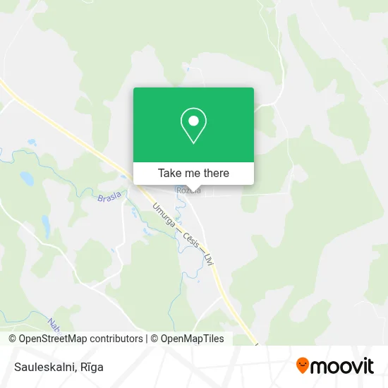 Sauleskalni map