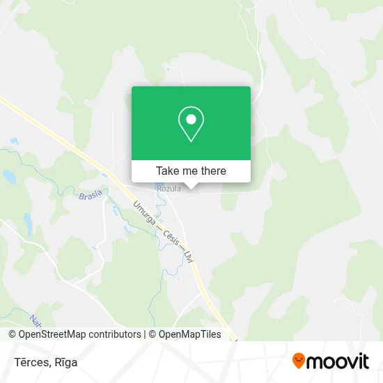Tērces map