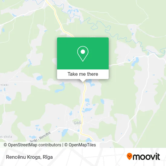 Rencēnu Krogs map