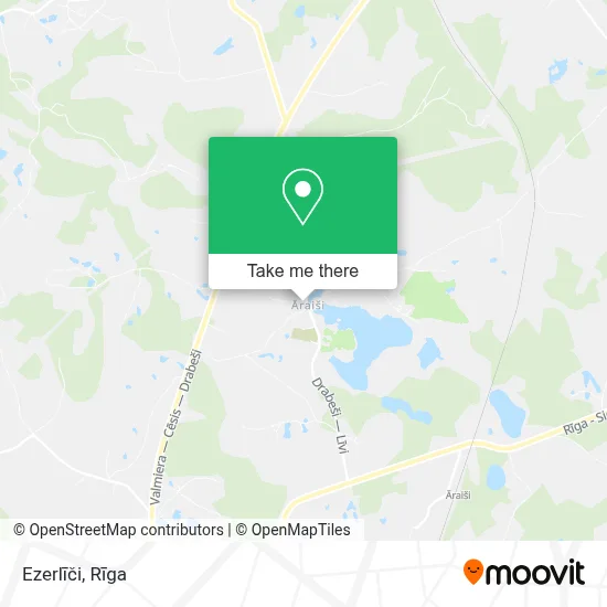 Ezerlīči map