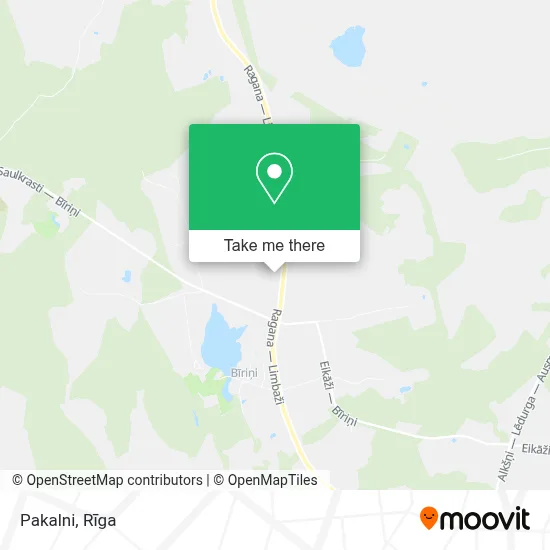 Pakalni map