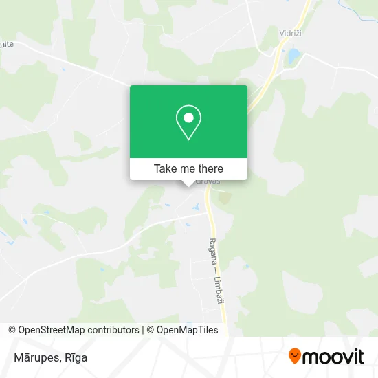 Mārupes map